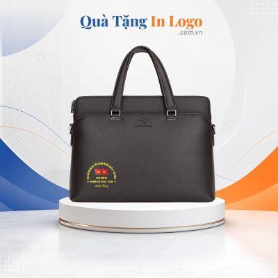 Cặp Da Quà Tặng In Logo