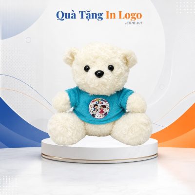 Gấu Bông Quà Tặng In Thêu Logo