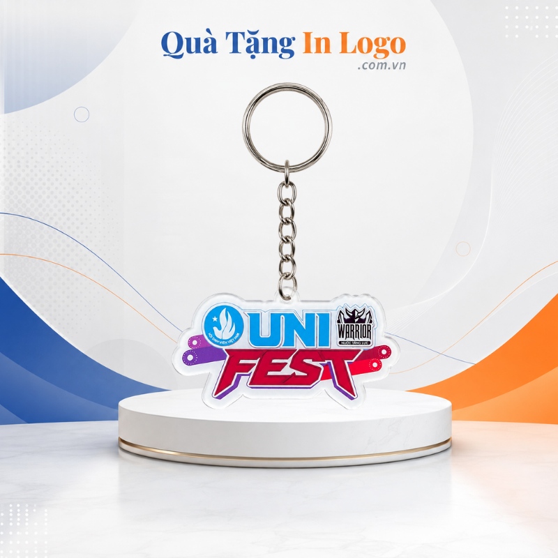 Móc Khóa Quà Tặng In Logo