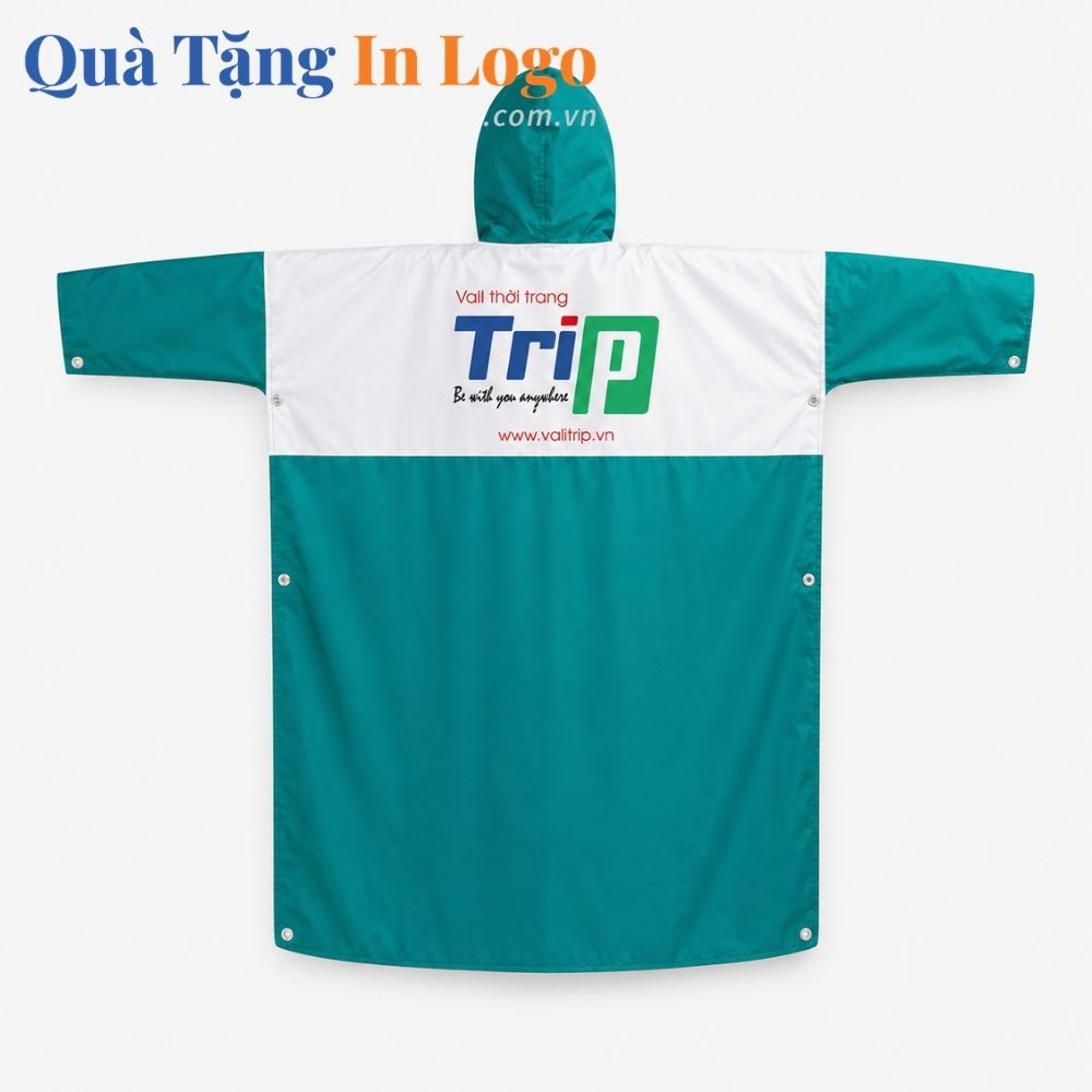 Áo mưa in logo quà tặng