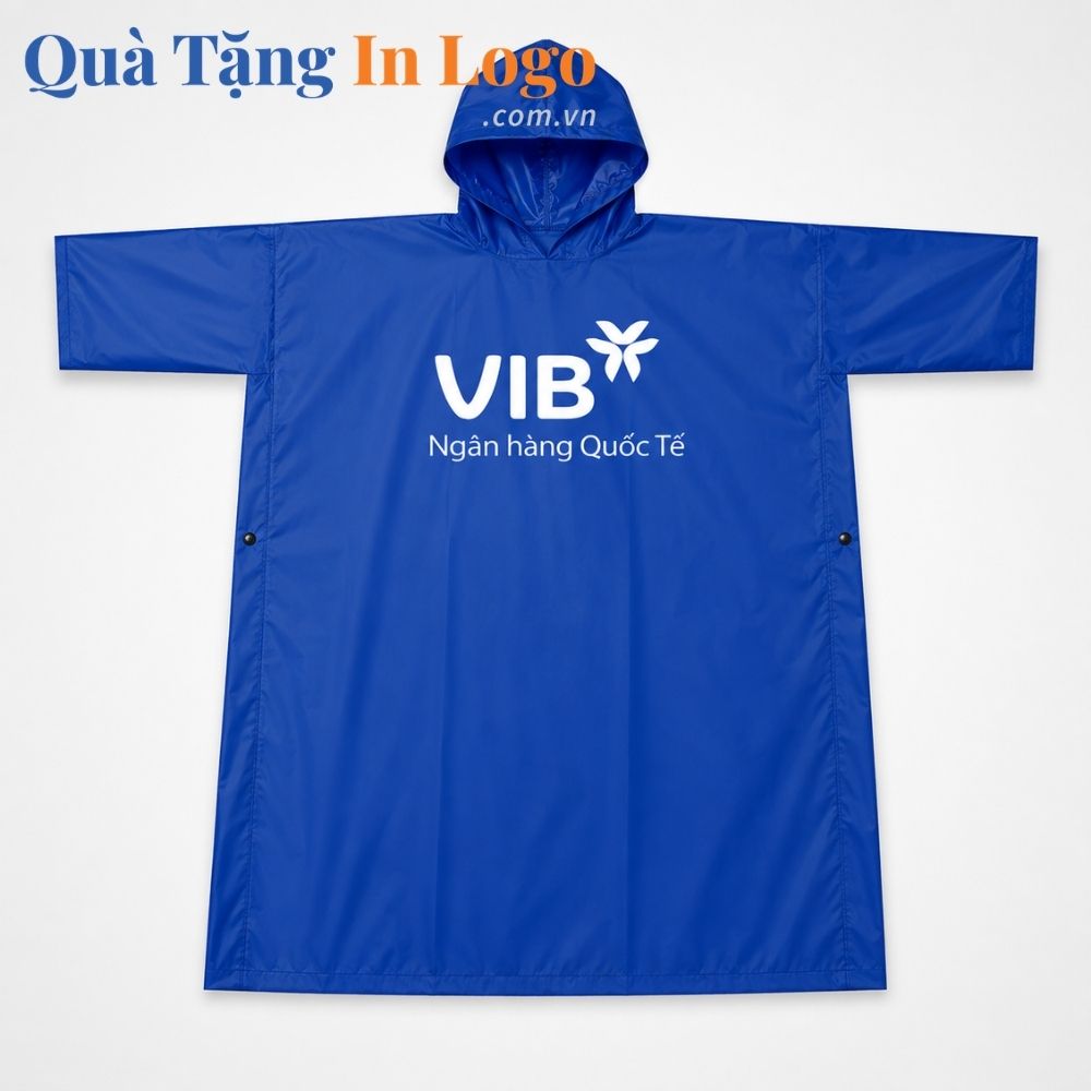 Áo mưa in logo quà tặng