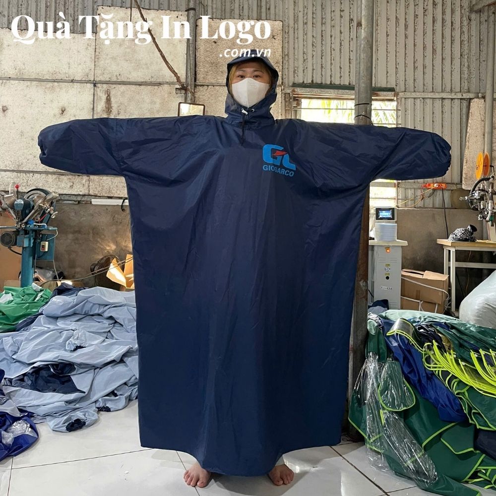 Áo Mưa Quà Tặng In Logo Doanh Nghiệp - Ảnh 2