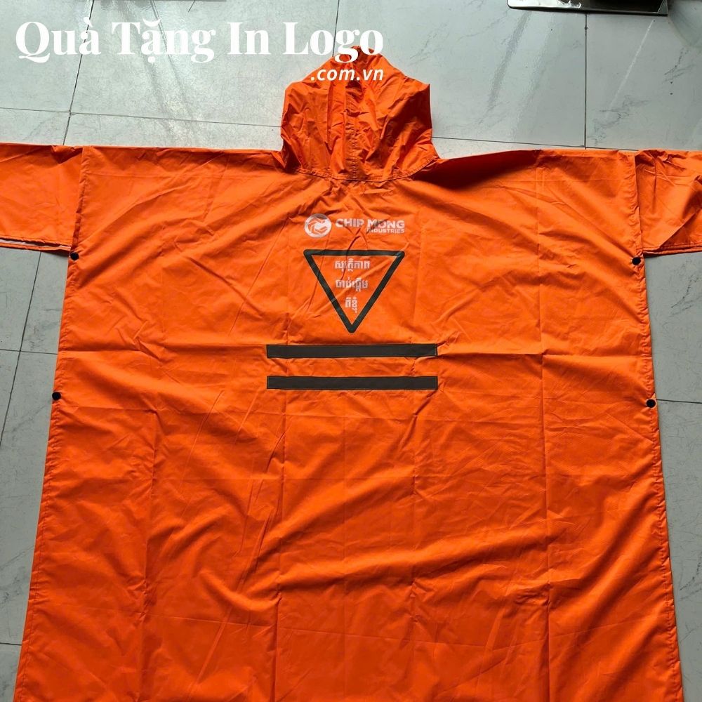 Áo Mưa Quà Tặng In Logo Doanh Nghiệp - Ảnh 17