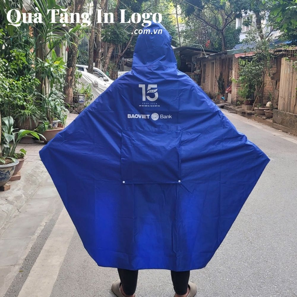 Áo mưa in logo quà tặng