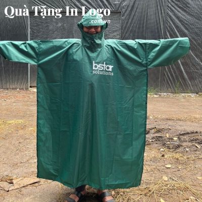 Áo mưa in logo quà tặng