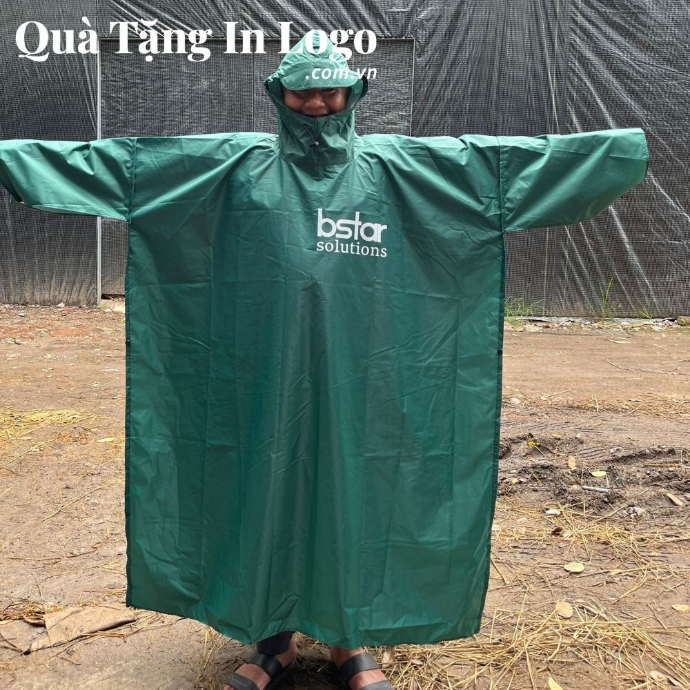 Áo mưa in logo quà tặng