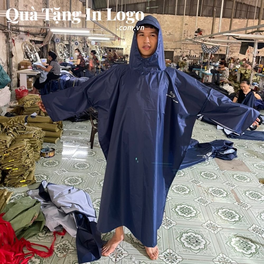 Áo mưa in logo quà tặng