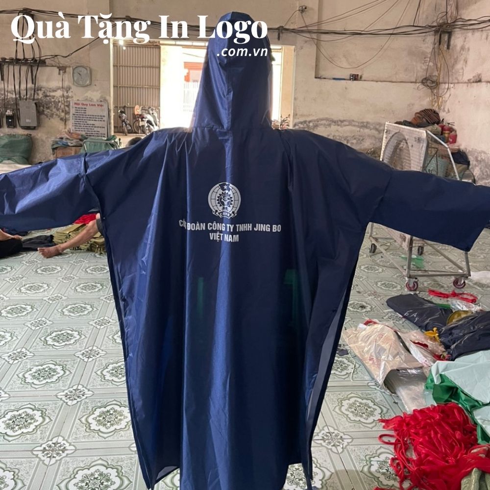 Áo mưa in logo quà tặng