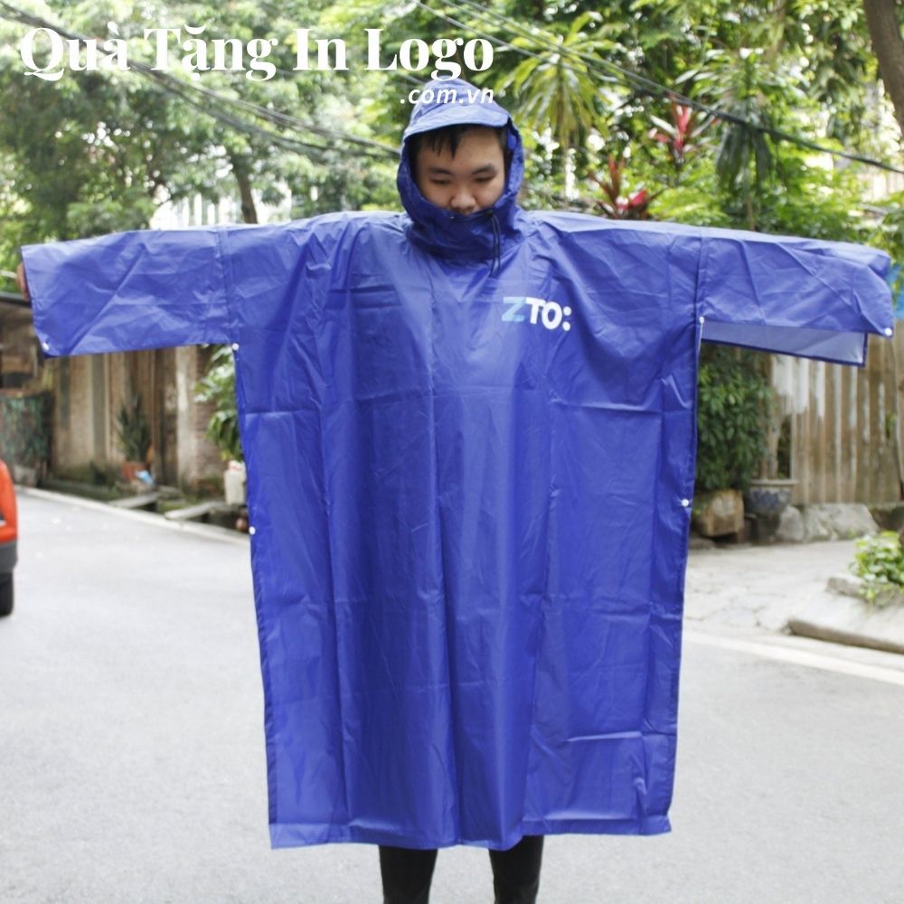 Áo mưa in logo quà tặng
