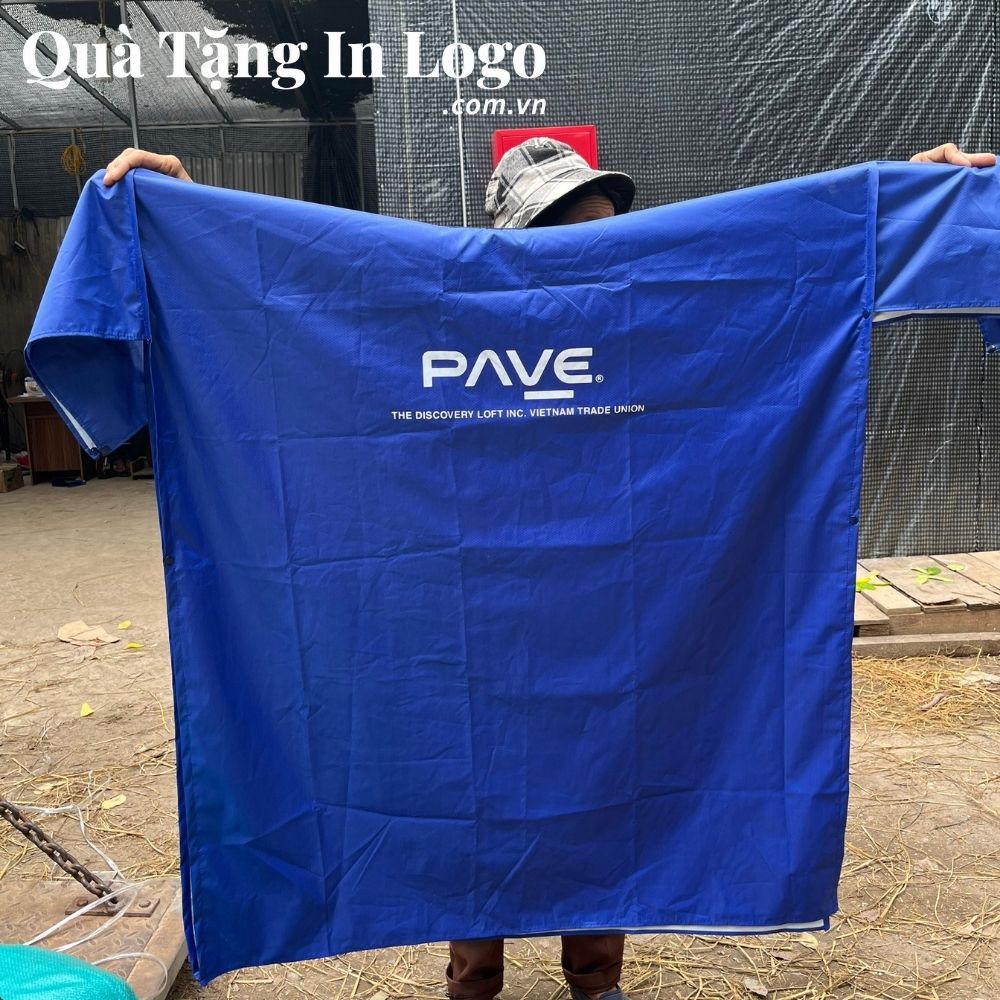 Áo mưa in logo quà tặng