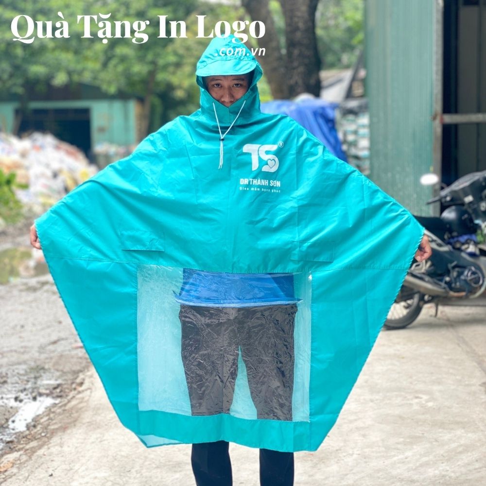 Áo mưa in logo quà tặng