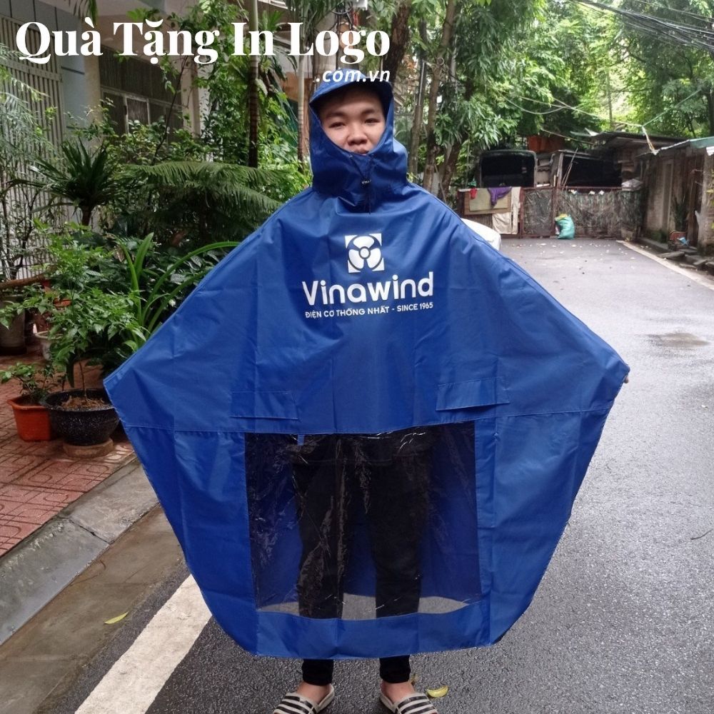 Áo mưa in logo quà tặng