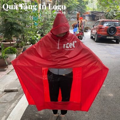 Áo mưa in logo quà tặng