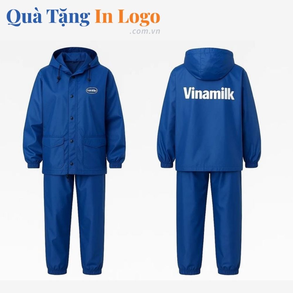 Áo mưa in logo quà tặng