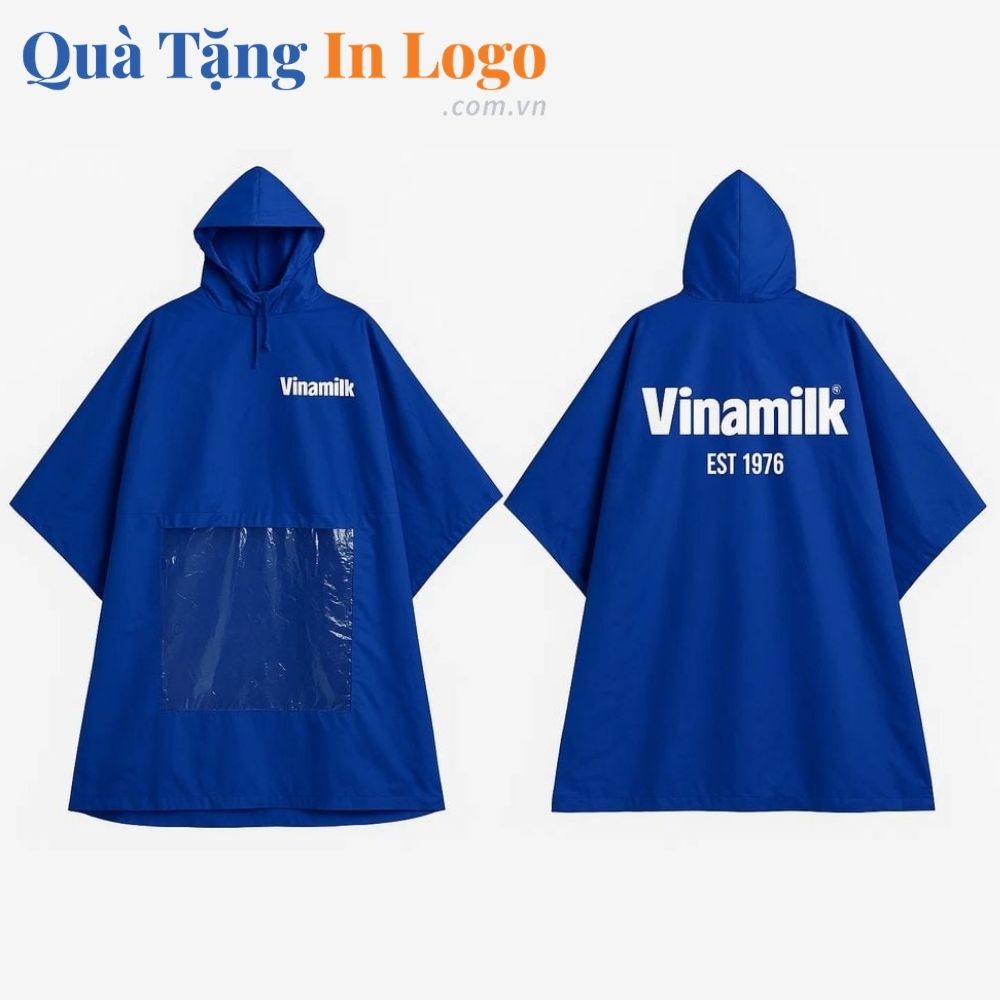 Áo mưa in logo quà tặng