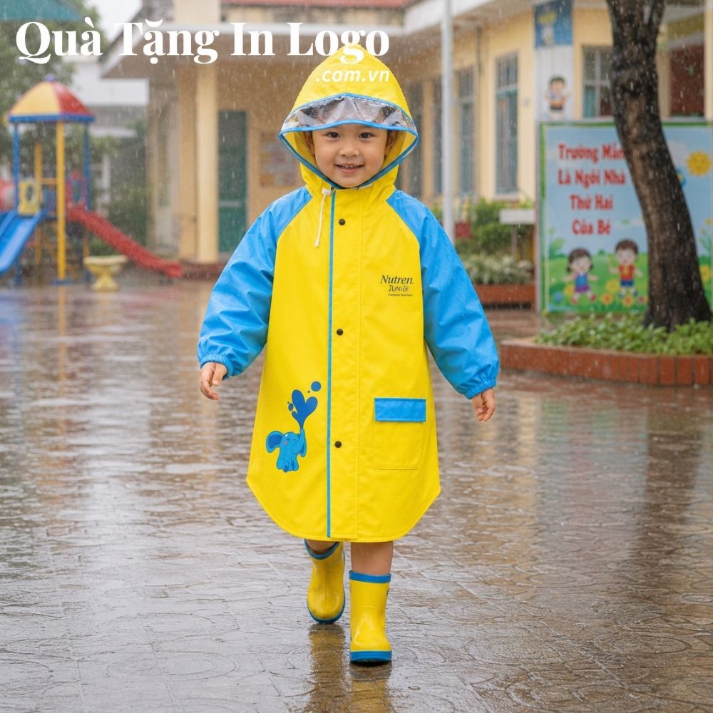 Áo mưa in logo quà tặng