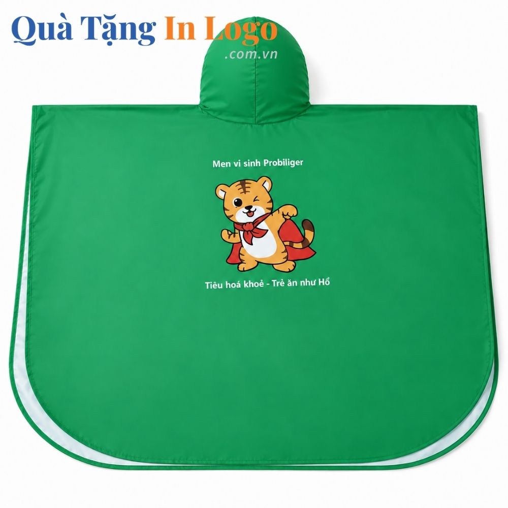 Áo mưa in logo quà tặng