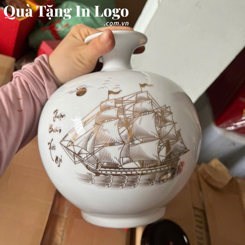 Bình Hút Lộc Quà Tặng In Logo Theo Yêu Cầu - Ảnh 7