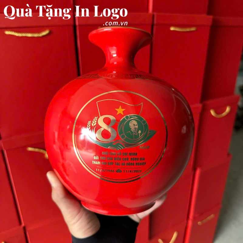 Bình Hút Lộc Quà Tặng In Logo Theo Yêu Cầu - Ảnh 12