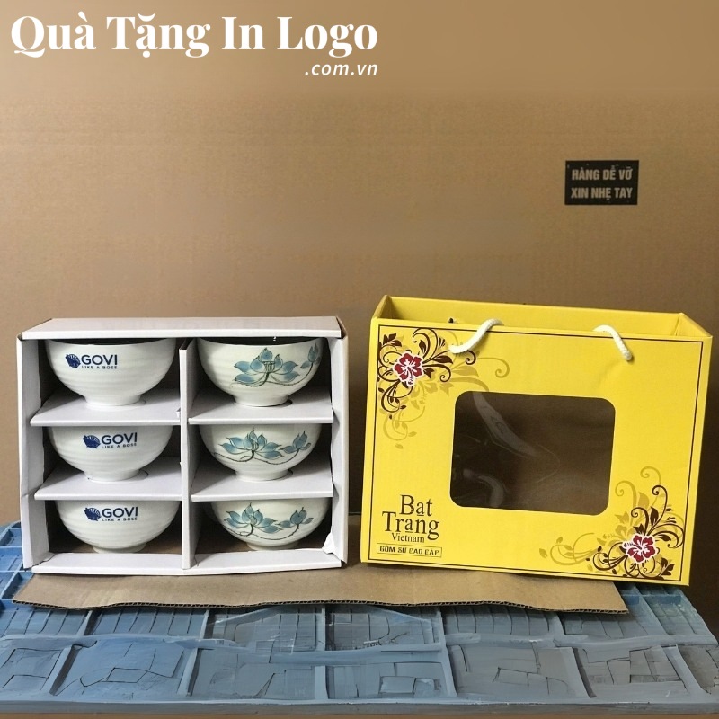 Bộ Bát Cơm (Chén Cơm) Quà Tặng In Logo - Ảnh 24