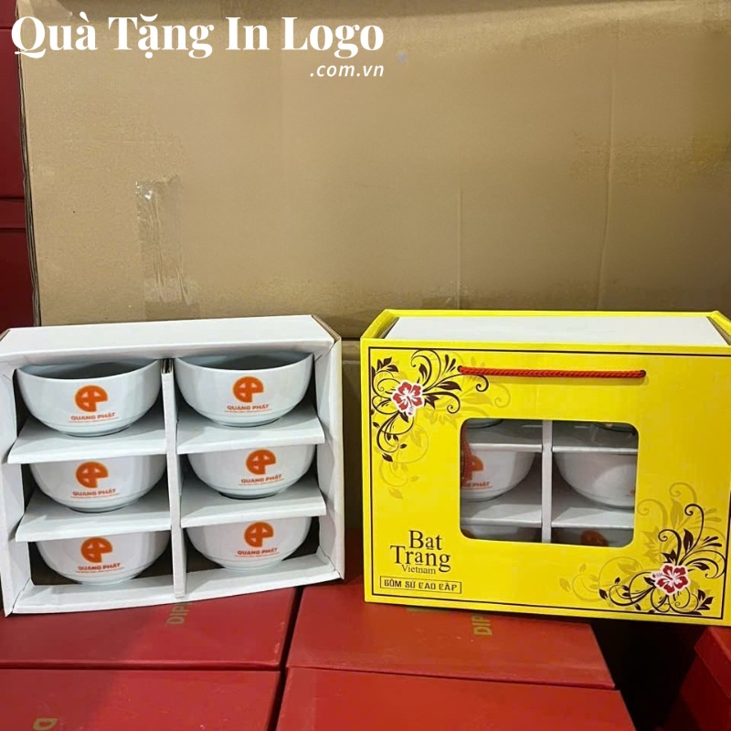 Bộ Bát Cơm (Chén Cơm) Quà Tặng In Logo - Ảnh 20