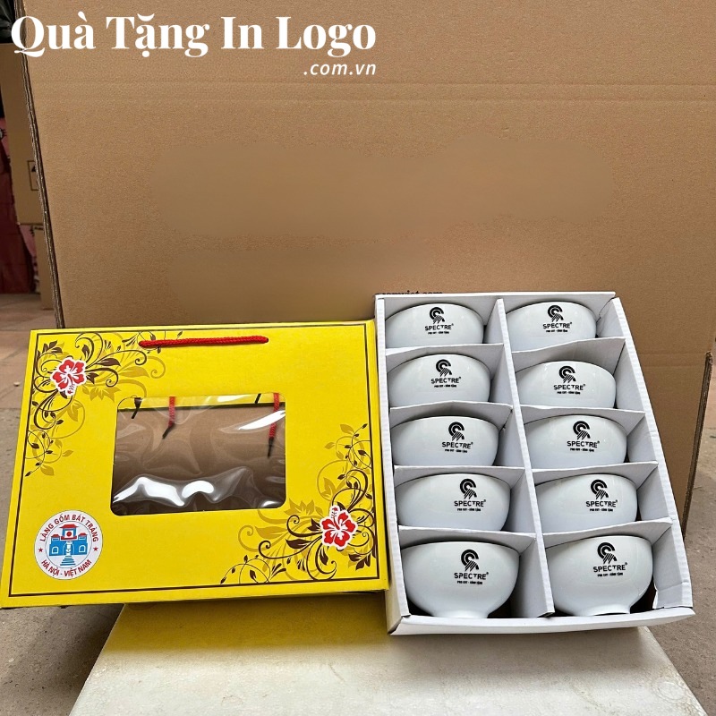 Bộ Bát Cơm (Chén Cơm) Quà Tặng In Logo - Ảnh 18