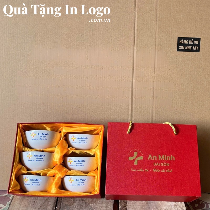 Bộ Bát Cơm (Chén Cơm) Quà Tặng In Logo - Ảnh 17