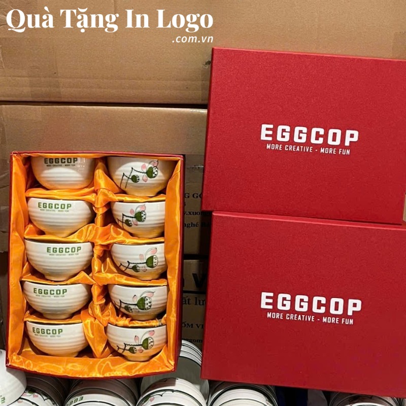 Bộ Bát Cơm (Chén Cơm) Quà Tặng In Logo - Ảnh 16