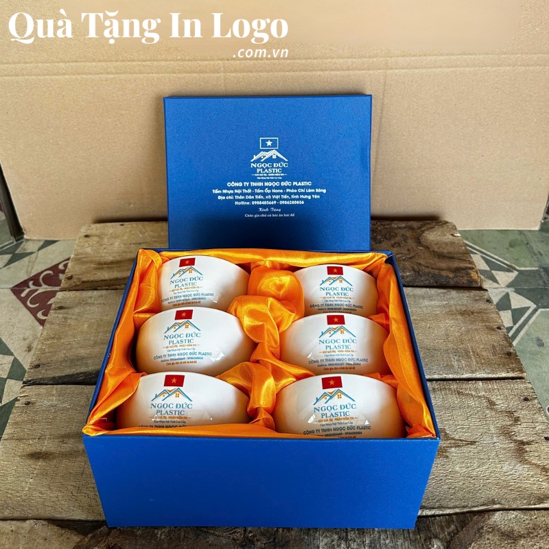Bộ Bát Cơm (Chén Cơm) Quà Tặng In Logo - Ảnh 15