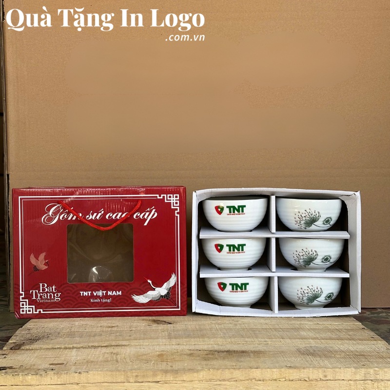Bộ Bát Cơm (Chén Cơm) Quà Tặng In Logo - Ảnh 13