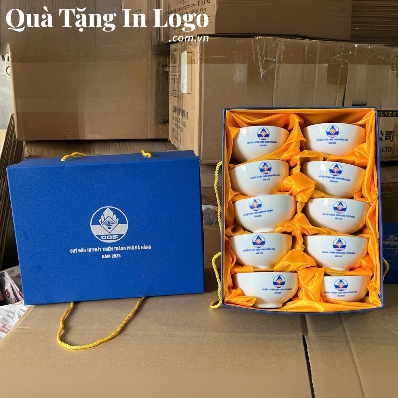 Bộ Bát Cơm (Chén Cơm) Quà Tặng In Logo - Ảnh 10