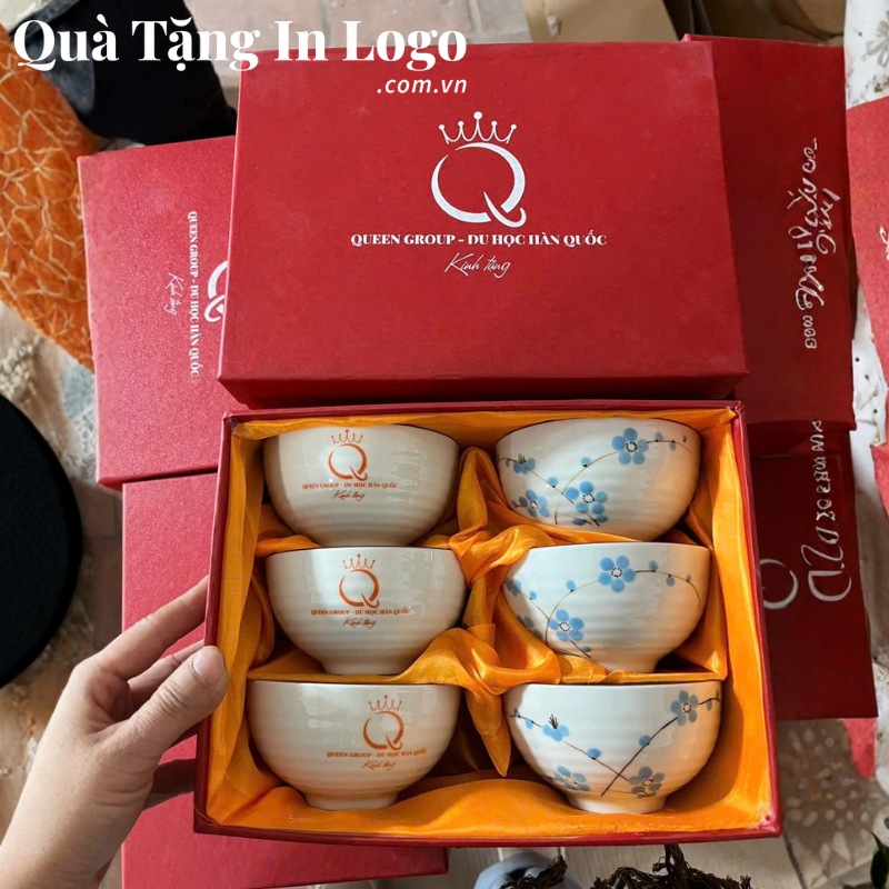 Bộ Bát Cơm (Chén Cơm) Quà Tặng In Logo - Ảnh 11