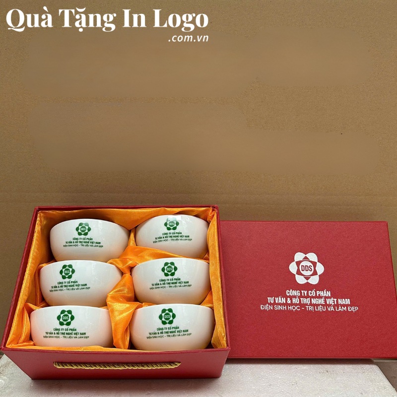 Bộ Bát Cơm (Chén Cơm) Quà Tặng In Logo - Ảnh 9