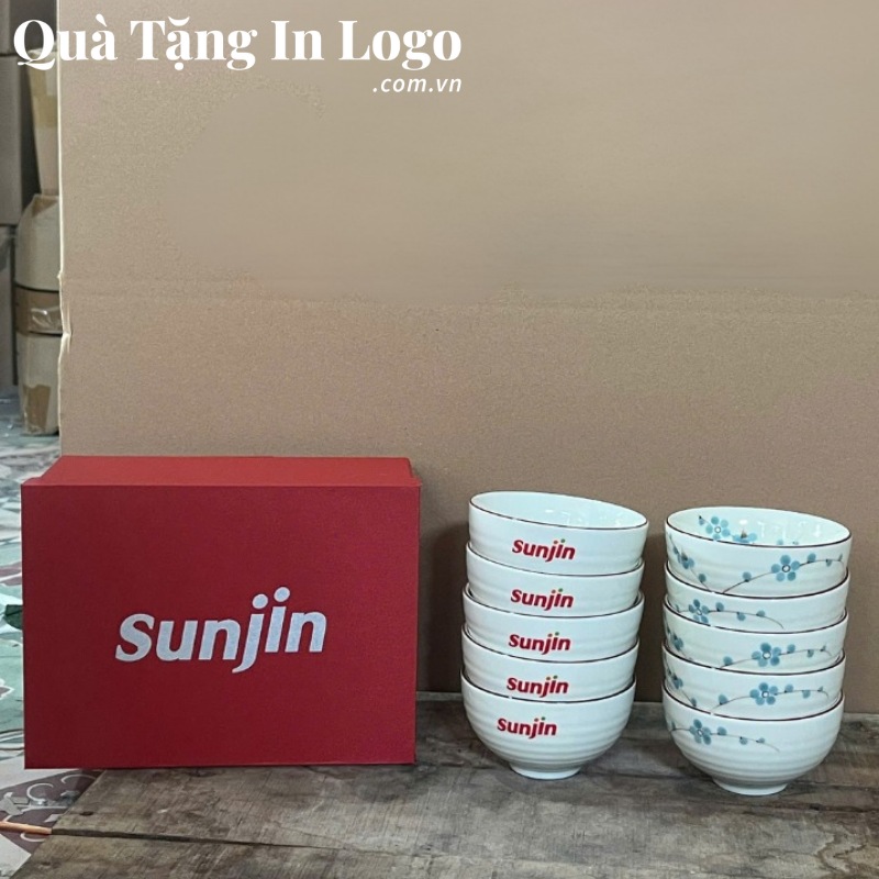 Bộ Bát Cơm (Chén Cơm) Quà Tặng In Logo - Ảnh 8