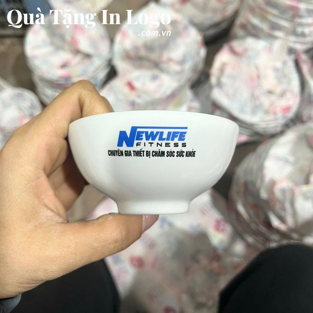 Bát đĩa quà tặng in logo