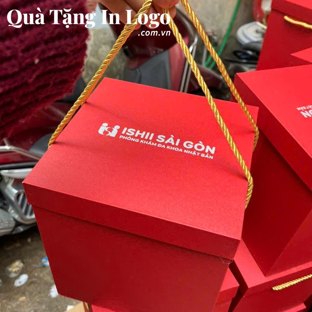 Bát đĩa quà tặng in logo