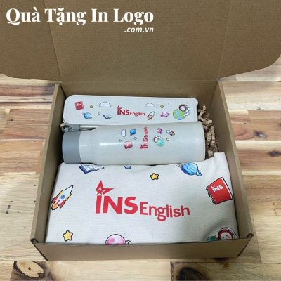 Bộ giftset quà tặng in logo