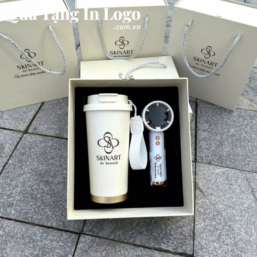 Bộ giftset quà tặng in logo