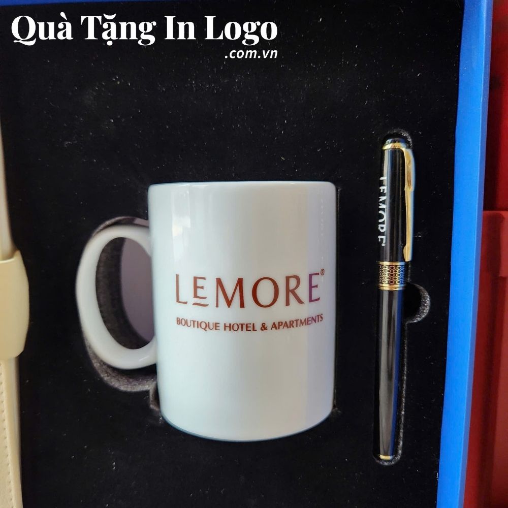 Bộ giftset quà tặng in logo
