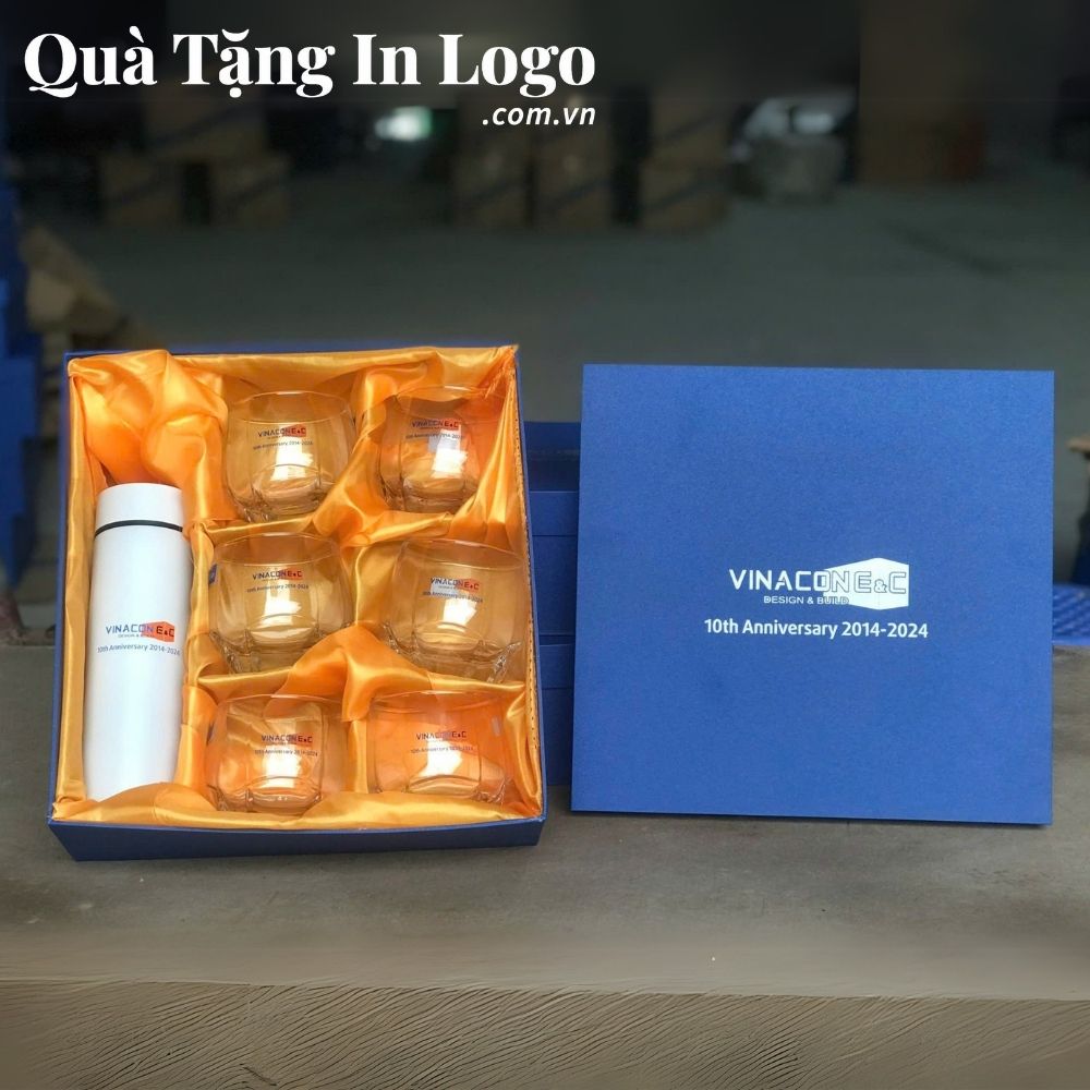 Bộ giftset quà tặng in logo