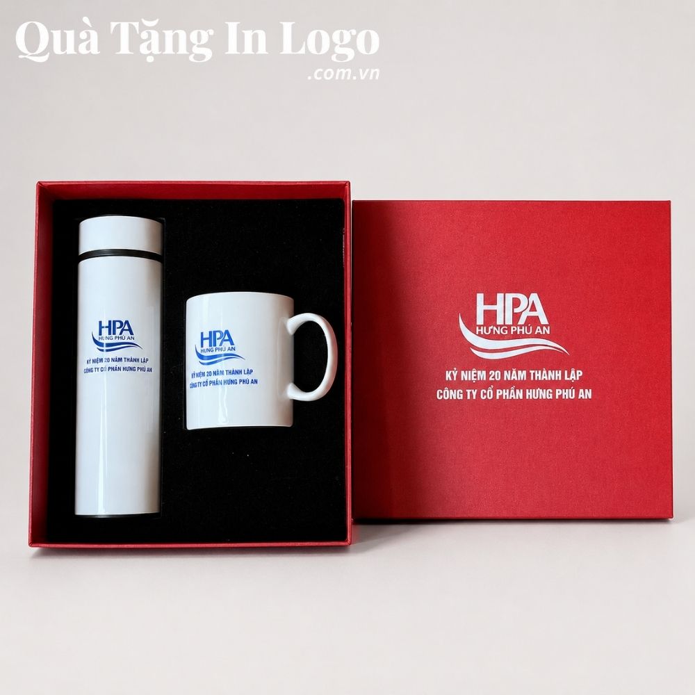 Bộ giftset quà tặng in logo
