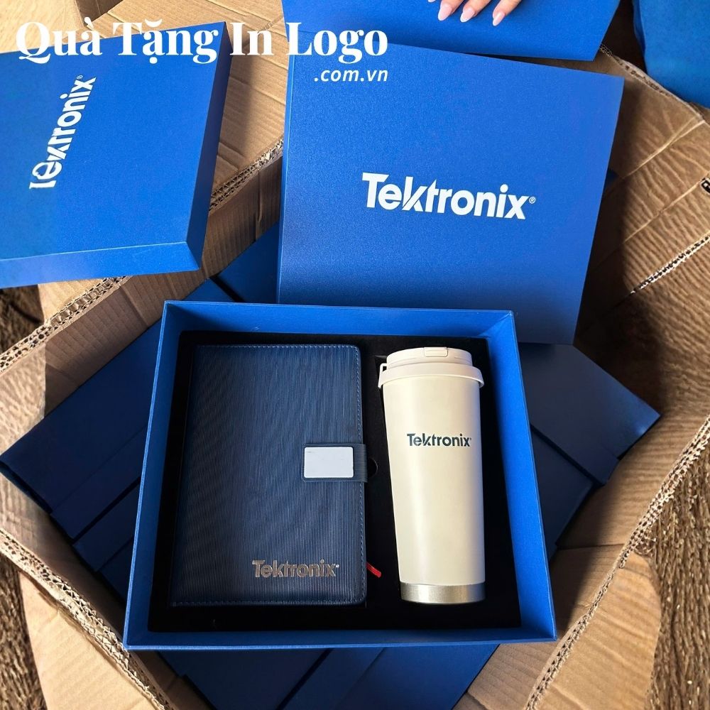Bộ giftset quà tặng in logo
