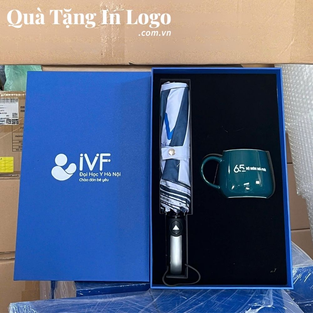 Bộ giftset quà tặng in logo