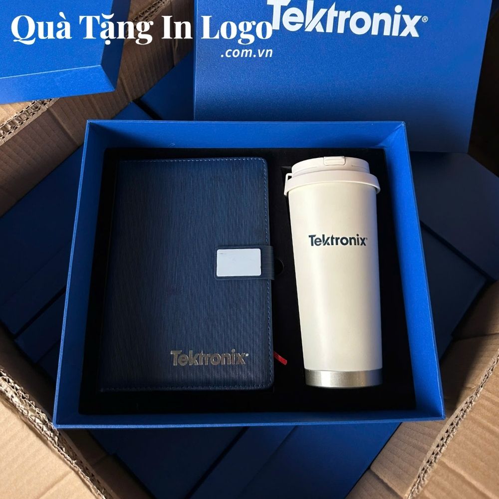 Bộ giftset quà tặng in logo