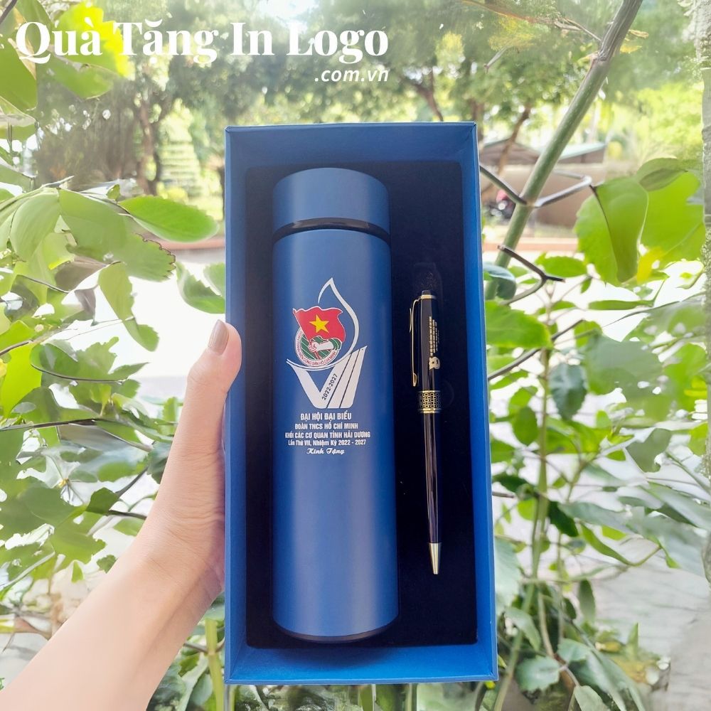 Bộ giftset quà tặng in logo