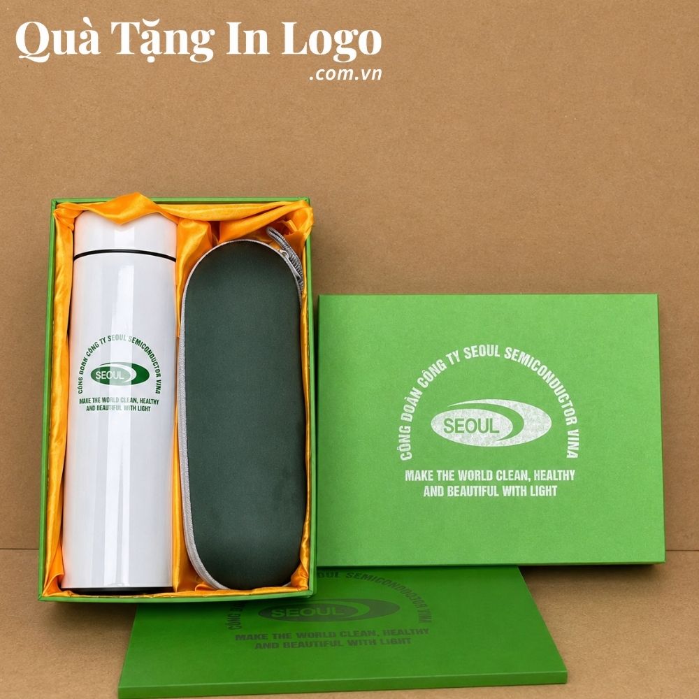 Bộ giftset quà tặng in logo
