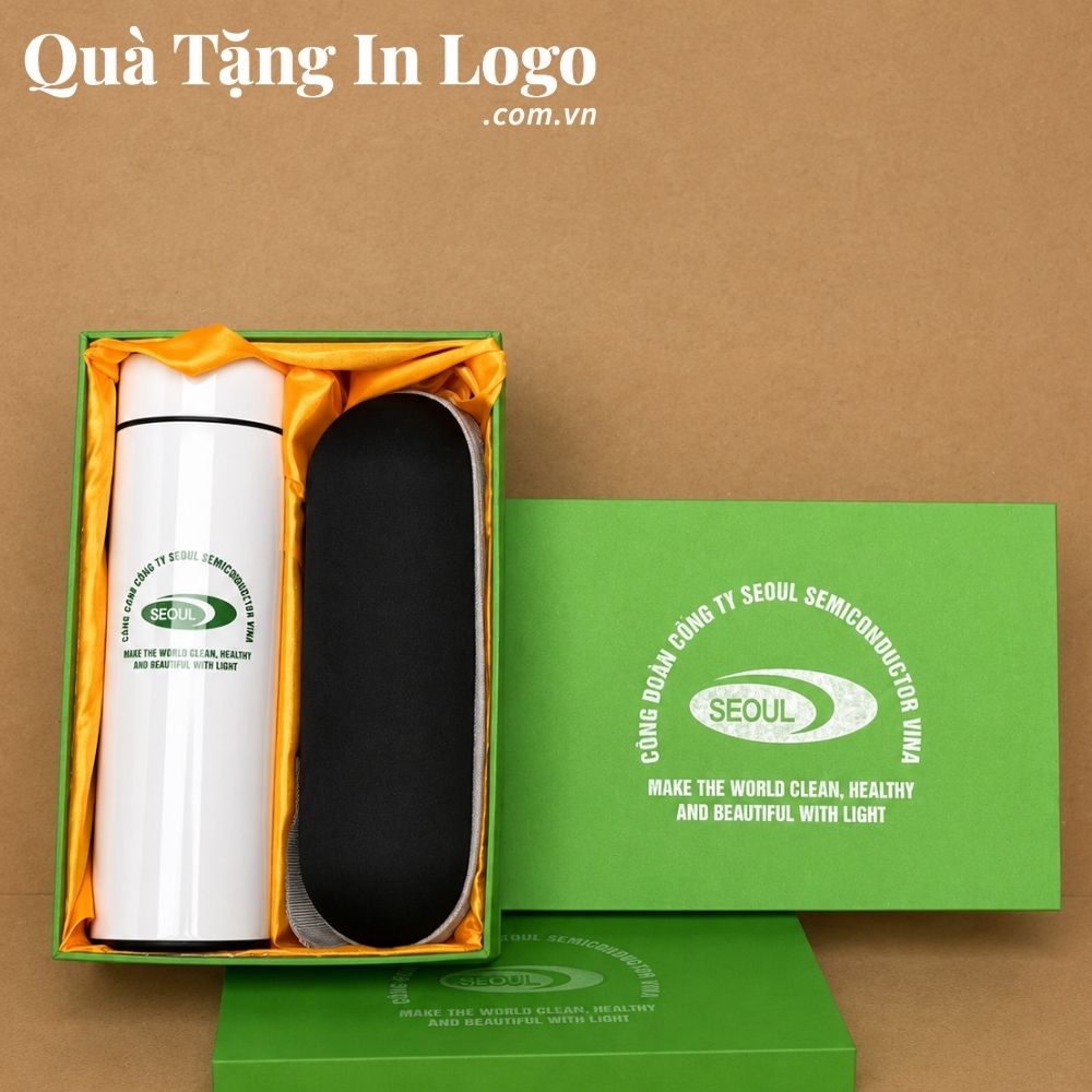 Bộ giftset quà tặng in logo
