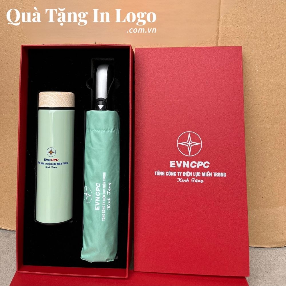 Bộ giftset quà tặng in logo