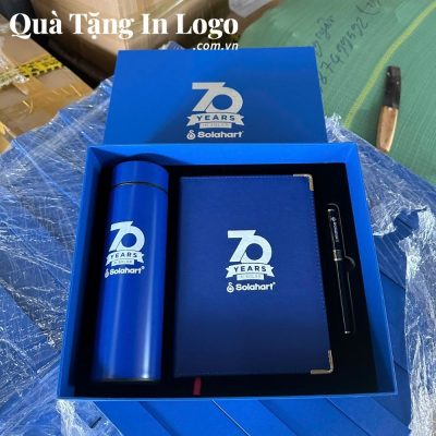 Bộ giftset quà tặng in logo