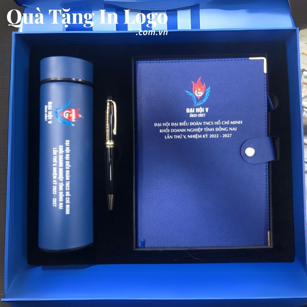 Bộ giftset quà tặng in logo